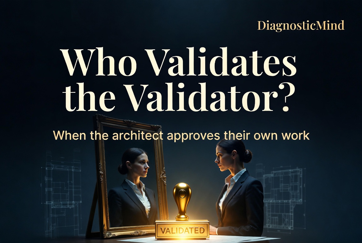 Who Validates the Validator?